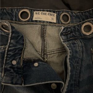 We The Free (Free People) denim jeans (does not come with rope belt)